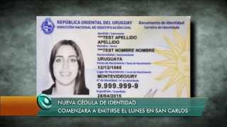 Se implementa la cedula de identidad electrónica en Uruguay 1mayo2015 [upl. by Issirk]