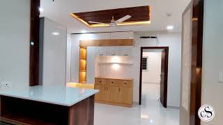 2BHK Flat Interiors in a Gated Community of Hyderabad [upl. by Ellimac]