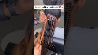 Learn To Box Braids  Beginners [upl. by Burnside]