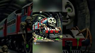 Cursed Thomas the trainExe thomasexe thomastrain thomasandfriends shorts fyp [upl. by Enelie]