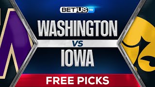 Washington vs Iowa  College Football Week 7 Predictions Picks and Best Bets [upl. by Colwell]