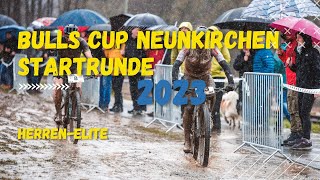 MTB Rennen Bulls Cup Neunkirchen 2023 Startrunde HerrenElite [upl. by Darahs]