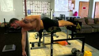 Hip extension with one arm row [upl. by Northey120]