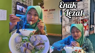 BAKSO MIE ACEH PALING LARIS TEMPAT NYA BERSIH YU MAMPIR [upl. by Audrey]