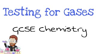 Testing for Gases  GCSE Chemistry  Combined Science [upl. by Hoyt]