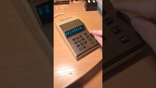 1975 Elektronika S307 soviet calculator computer vintagecomputer vintagetechnology [upl. by Kissee]