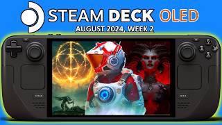 Most Played Games on Steam Deck OLED August 2024 Week 2 Most Popular Steam Deck Games of the Week [upl. by Vail]