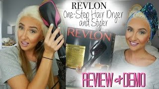 REVLON OneStep Hair Dryer and Styler [upl. by Dorothee]