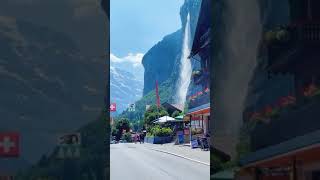 Beautiful Switzerland Village and Swiss Alps  Switzerland Tour Shorts WhatsappStatus Switzerland [upl. by Schaeffer]