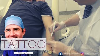 Tattoo Excision Removal LIVE SURGERY [upl. by Sarge929]