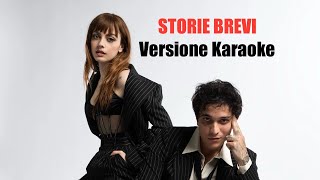 STORIE BREVI VERSIONE KARAOKE CON VOCE FEMMINILE [upl. by Ree270]