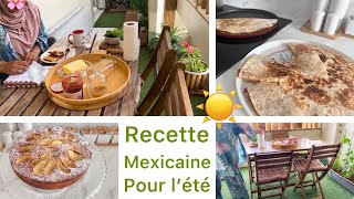 Recette quesadillas Mexicaines🇲🇽 idéal pour l’été ☀️pique nique🧺 🥤 [upl. by Sanoy]