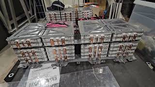 Nissan Leaf cells24V battery complete moving over to 48V pack [upl. by Yenolem678]