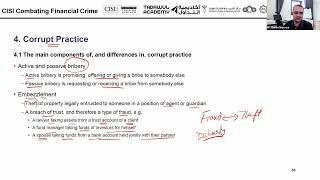 CISI Combating Financial Crime Chapter 4 Part 3 [upl. by Odraboel]