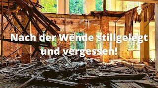 Bis 1964 Porzellanmanufaktur danach Handelsgesellschaft der DDR  jetzt dem Verfall überlassen [upl. by Halet]