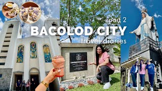 bacolod city travel vlog 2 ✈️  visited murciacafe bobs and tried authentic indian foods 🌯 [upl. by Aanas300]