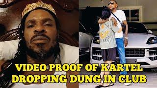 LA Lewis Shows Video of Vybz Kartel Drop Dung Again Liquor ago kill yuh amp Brite Light ago Bury You [upl. by Marabelle172]