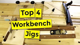 My Top 4 Woodworking Jigs for Hand Tool Woodworking [upl. by Lacim]