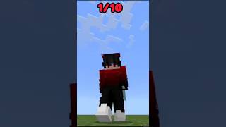 Minecraft Who did the best🤔 Dracuuplayz minecraft shorts [upl. by Anastas]