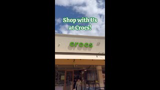 Shop With Us at Crocs shopwithus crocs shoes citadeloutlets [upl. by Giffard859]