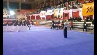 bijay sinjali 5th World Junior Wushu Championships  Qiangshu Group B [upl. by Gnuh579]