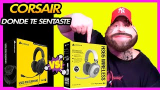 ✅ ¿CORSAIR HS65 Wireless o con cable DESCUBRE uno de los MEJORES auriculares gaming CALIDADPRECIO [upl. by Sivle]