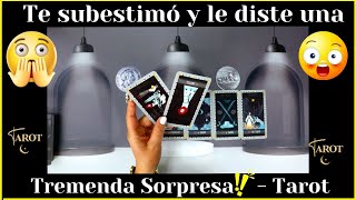 TE SUBESTIMO❗❗ NUNCA PENSO QUE FUERAS CAPAZ DE HACERLE ESTO❗GOLPE MORTAL A SU EGO❤️LECTURA DE TAROT [upl. by Brinkema]