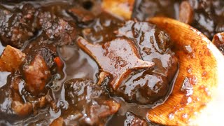 THE BEST JAMAICAN OXTAIL RECIPE  easy stovetop method w extra oxtail gravy  The Seasoned Skillet [upl. by Getraer928]