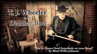 T J Wheeler plays Blind Willie Johnson on a C B Gitty Diddley Bow [upl. by Attenal]