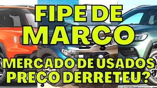 TABELA FIPE MARÇO 2024 AGORA DESABOU O PREÇO DOS USADOS [upl. by Corby675]