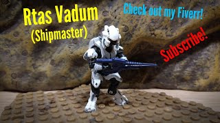 Rtas Vadum Shipmaster Halo Mega Construx custom figure [upl. by Ultan]