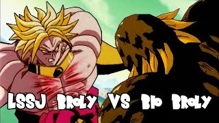 LSSJ Broly vs BioBroly [upl. by Agan]