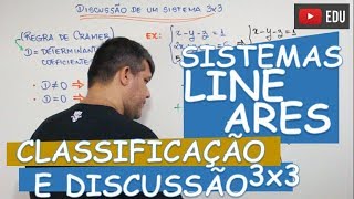 🔴 DISCUSSÃO DE UM SISTEMA 3X3 [upl. by Nnyre]