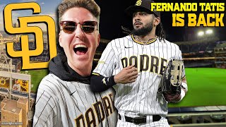 FERNANDO TATIS JR IS FINALLY BACK AT PETCO PARK  Kleschka Vlogs [upl. by Polky]