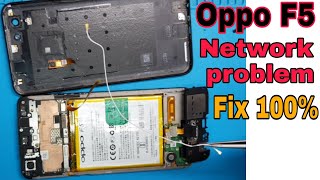 Oppo F5Network Problem Repair 100 New gadget Nagri [upl. by Telracs251]