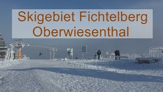 Fichtelberg Skigebiet Oberwiesenthal  Erzgebirge im Winter [upl. by Lentha]