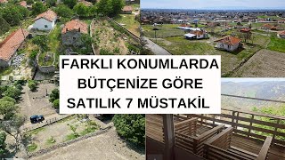 FARKLI KONUMLARDA BÜTÇENİZE GÖRE SATILIK 7 MÜSTAKİL YER [upl. by Ahseya]