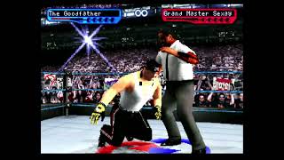 WWF Smackdown 2  PS1 Gameplay  The Goodfather vs Grand Master Sexay [upl. by Eloisa]