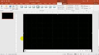 How to embed a Video in Powerpoint 2016 [upl. by Ahsinat]