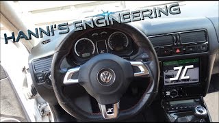 VW GOLF MK4 INSTRUMENTAL CLUSTER MODIFICATION  GOLF MK4 HANNIS ENGINEERING [upl. by Musser738]