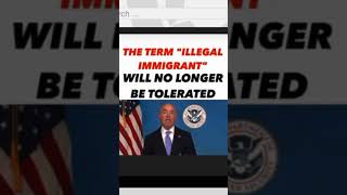 HOMELAND SECURITY DIRECTOR WARNS DONT CALL THEM ILLEGALS [upl. by Nitsu11]