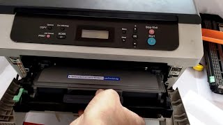 HOW TO RESET And TONER amp RIPLACE DRUM amp POWER UNIT KONICA MINOLTA Pagepro 1580mf part  2 [upl. by Nonnaihr697]