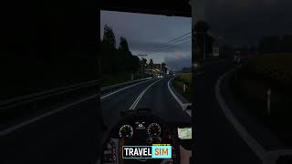 ets2 🎬 shorts 👀fragment of the trip PA18 [upl. by Yzmar]