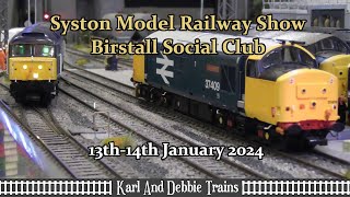 Syston Model Railway at Birstall 2024 [upl. by Ailegra226]