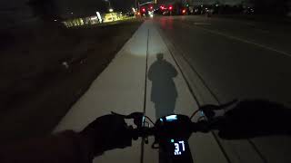 niumobilityKQi3MAXWINTER2023EarlyMorning Commute DJIAct4POV7 [upl. by Sammy513]