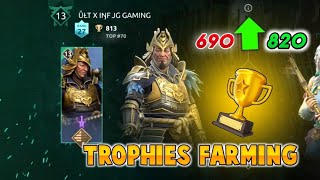 Easy and fast Trophies Farming with Ling  shadow fight 4 arena [upl. by Pogah719]