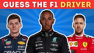 Guess the F1 Drivers  F1 Driver Quiz  Formula 1 Quiz 🏎️ [upl. by Aretta]