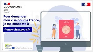 FranceVisas  Numériser vos documents pour faire votre demande de visa étudiant [upl. by Carothers913]