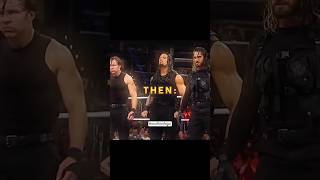 The Shield Now Vs Then Edit 🔥 wwe [upl. by Soilissav]