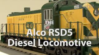 MTH O Scale RailKing RSD5 Spotlight [upl. by Mark]